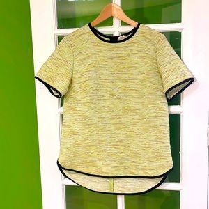 Wilfred green woven shirt